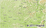 Physical 3D Map of Yingshan