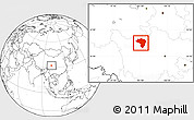 Blank Location Map of Zamtang