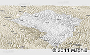 Classic Style Panoramic Map of Zamtang