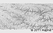 Physical Panoramic Map of Zamtang, desaturated