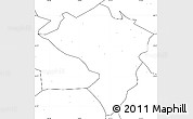 Blank Simple Map of Zamtang, no labels