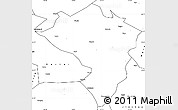 Blank Simple Map of Zamtang