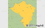 Savanna Style Simple Map of Zamtang