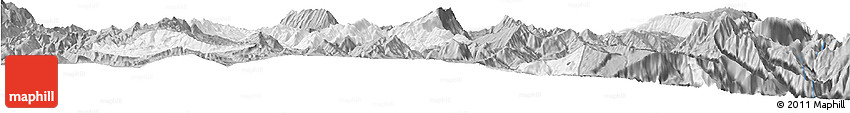 Gray Horizon Map of Zhaojue