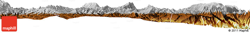 Physical Horizon Map of Zhaojue
