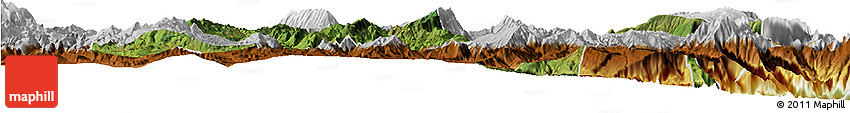 Satellite Horizon Map of Zhaojue, physical outside Satellite Horizon Map of Zhaojue, physical outside