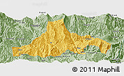 Savanna Style Panoramic Map of Zhaojue