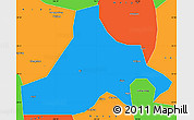 Political Simple Map of Zhaojue
