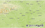 Physical 3D Map of Zigong Shiqu