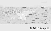 Silver Style Panoramic Map of Zigong Shiqu