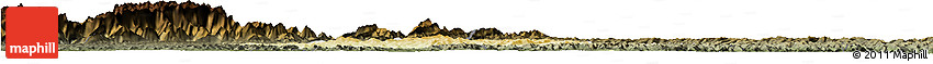 Physical Horizon Map of Zitong, darken Physical Horizon Map of Zitong, darken
