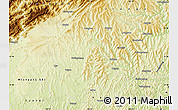 Physical Map of Zitong