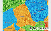 Political Map of Zitong