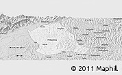 Silver Style Panoramic Map of Zitong