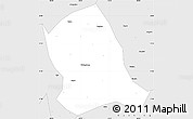 Silver Style Simple Map of Zitong