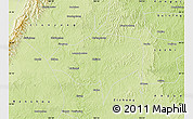 Physical Map of Ziyang