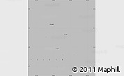 Gray Simple Map of Taibei Shi, single color outside