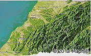 Satellite 3D Map of Xinzhu
