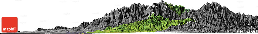 Satellite Horizon Map of Xinzhu, desaturated