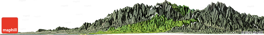Satellite Horizon Map of Xinzhu, semi-desaturated