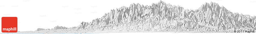 Silver Style Horizon Map of Xinzhu