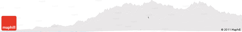 Silver Style Horizon Map of Xinzhu, single color outside