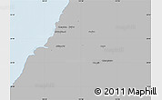 Gray Map of Xinzhu, single color outside