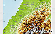 Physical Map of Xinzhu