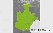 Physical 3D Map of Tianjin, desaturated