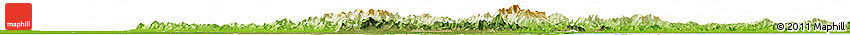 Satellite Horizon Map of Tianjin, physical outside