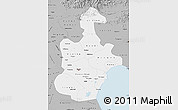 Gray Map of Tianjin