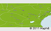 Physical Panoramic Map of Tianjin Shiqu