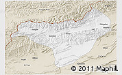 Classic Style 3D Map of Akqi