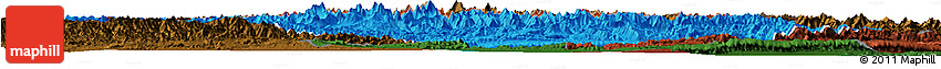 Political Horizon Map of Akqi, darken Political Horizon Map of Akqi, darken