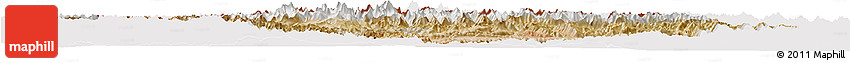 Satellite Horizon Map of Akqi, cropped outside