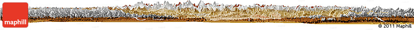 Satellite Horizon Map of Akqi, physical outside