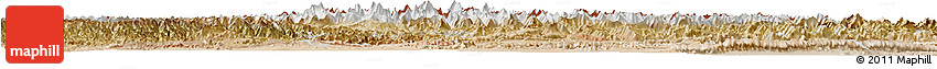 Satellite Horizon Map of Akqi