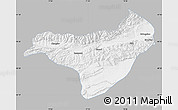 Gray Map of Akqi, single color outside