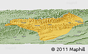 Savanna Style Panoramic Map of Akqi