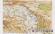 Satellite 3D Map of Akto