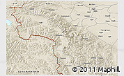 Shaded Relief 3D Map of Akto