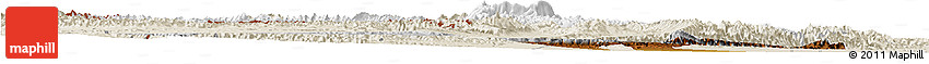 Physical Horizon Map of Akto, shaded relief outside Physical Horizon Map of Akto, shaded relief outside