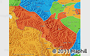 Political Map of Akto