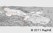 Gray Panoramic Map of Akto