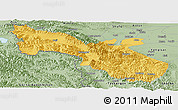 Savanna Style Panoramic Map of Akto