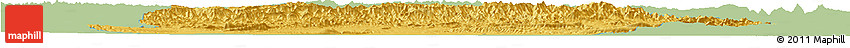 Savanna Style Horizon Map of Artux, single color outside