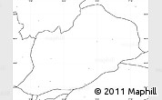 Blank Simple Map of Artux, no labels