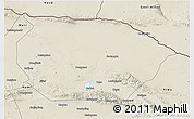 Shaded Relief 3D Map of Barkol
