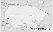 Silver Style 3D Map of Barkol