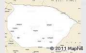 Classic Style Simple Map of Barkol